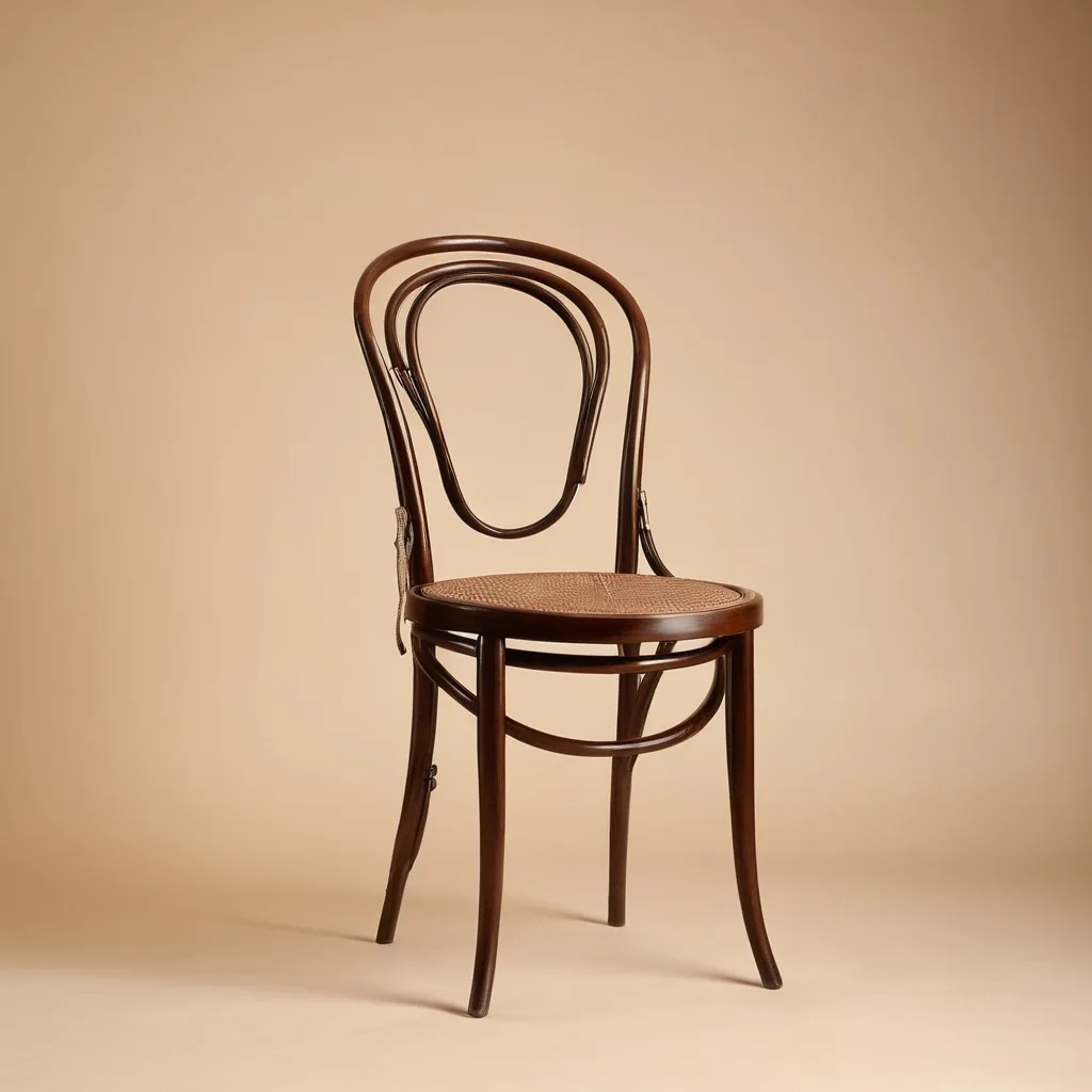 Thonet-Stuhl Bugholz Nr. 14