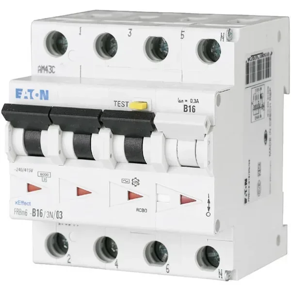 EATON FI/LS-Schutzschalter B16 3N/C3, 16A