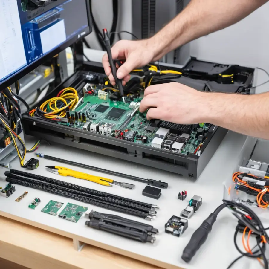Bastler-Konvolut: Mainboards und Zubehör